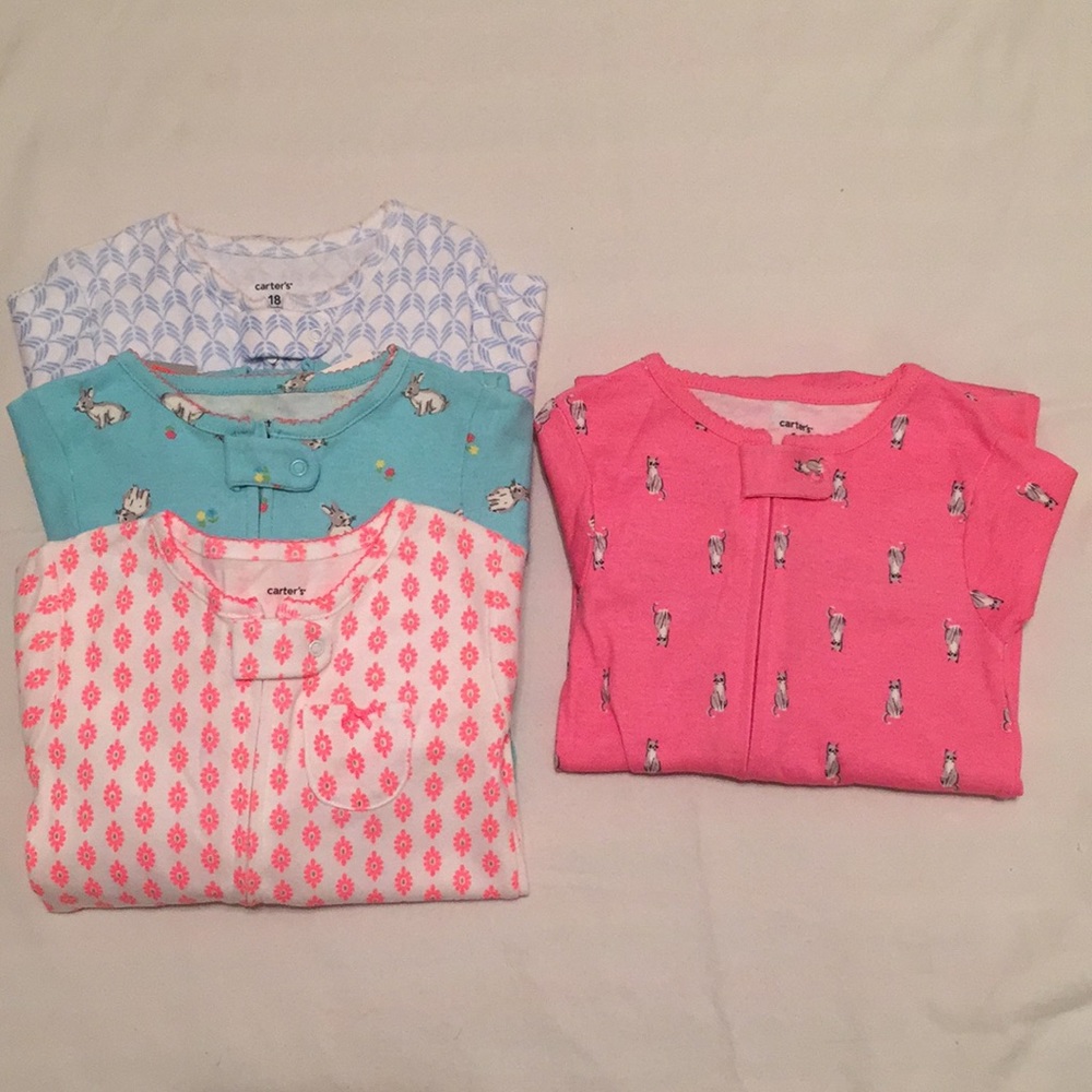 Carter's Footed PJs 18M and 24M